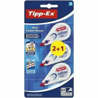 Tipp-Ex Mini Pocket Mouse 2+1 GRATIS