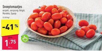 ALDI Snoeptomaatjes aanbieding