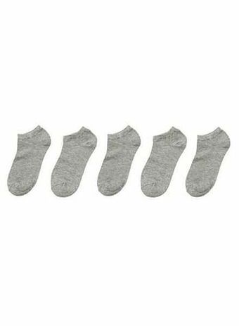 HEMA HEMA 5-pak Herensokken Grijs (grijs) aanbieding