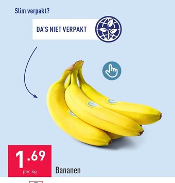 ALDI Bananen per kg aanbieding