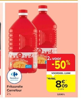 Carrefour Frituurolie carrefour 2 l aanbieding