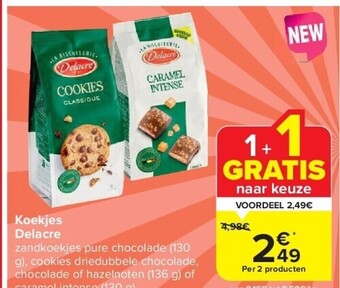 Carrefour Koekjes delacre aanbieding