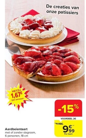 Aardbeientaart