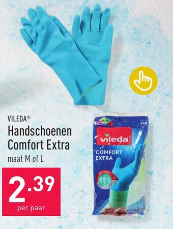 ALDI VILEDA Handschoenen Comfort Extra aanbieding