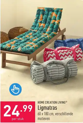 ALDI HOME CREATION LIVING Ligmatras aanbieding
