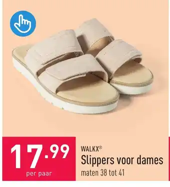 ALDI WALKX Slippers voor dames aanbieding