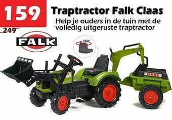 iTEK Traptractor falk claas aanbieding