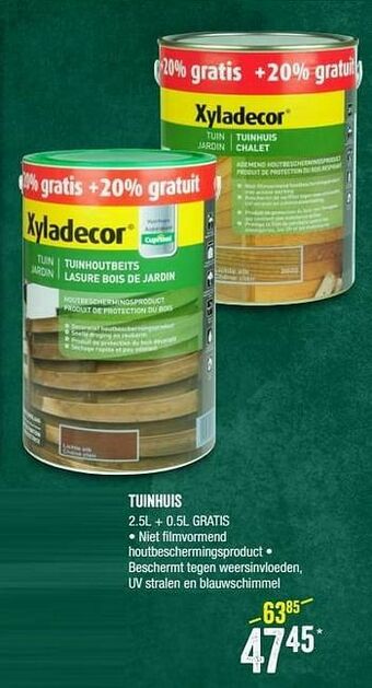 HandyHome Tuinhuis aanbieding