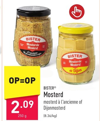 BISTER Mosterd