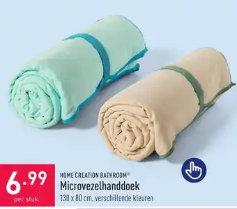 ALDI HOME CREATION BATHROOM Microvezelhanddoek aanbieding