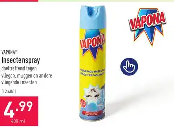 ALDI VAPONA Insectenspray 400ml aanbieding
