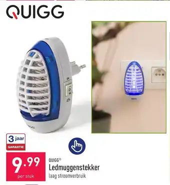 ALDI QUIGG Ledmuggenstekker aanbieding