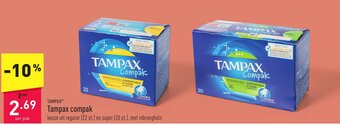 TAMPAX compak per pak