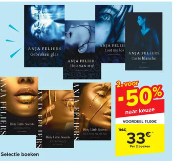 Carrefour Selectie boeken aanbieding