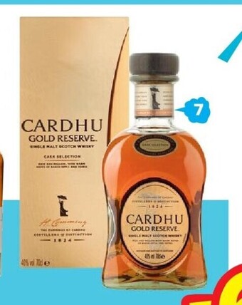 Whisky cardhu gold reserve