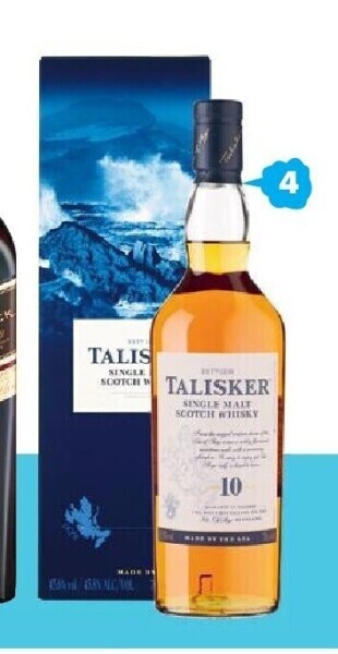 Carrefour Whisky talisker aanbieding