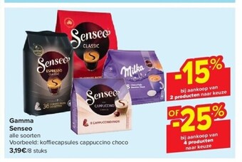 Carrefour Gamma senseo aanbieding
