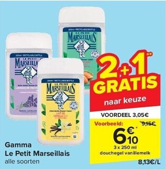 Carrefour Gamma le petit marseillais aanbieding