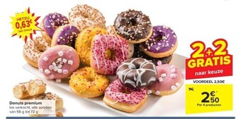 Carrefour Donuts premium aanbieding