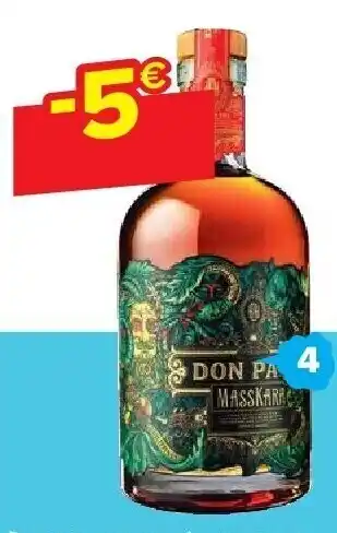 Carrefour Rum don papa masskara aanbieding