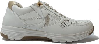 Gabor rollingsoft sneaker 26.978.51 wit glad leer