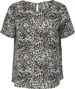 Bol.com Only carmakoma carvica ss top noos wvn dames t-shirt - maat 46 aanbieding
