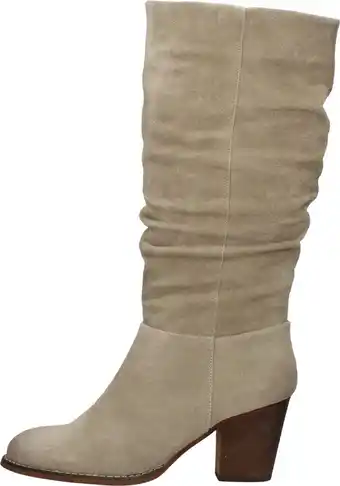 Bol.com Sub55 dames laarzen lange laarzen - beige - maat 42 aanbieding