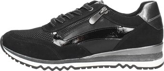 Marco tozzi sneakers laag sneakers laag - zwart - maat 36