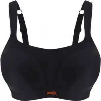 Bol.com Sportbh- met beugel- dames- zwart- de beste sportbh- 80g- 80ff aanbieding
