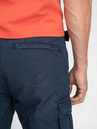 Bol.com Petrol industries - heren cargoshort met riem - blauw - maat l aanbieding