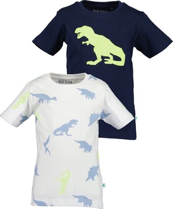 Bol.com Blue seven kids boys basics jongens t-shirt maat 122 aanbieding