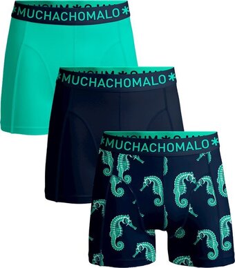 Muchachomalo - boys 3-pack boxershorts-elastisch katoen-zachte waistband - maat 176