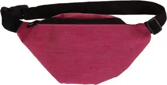 Bol.com Heuptasje roze gemeleerd - 26x13cm aanbieding