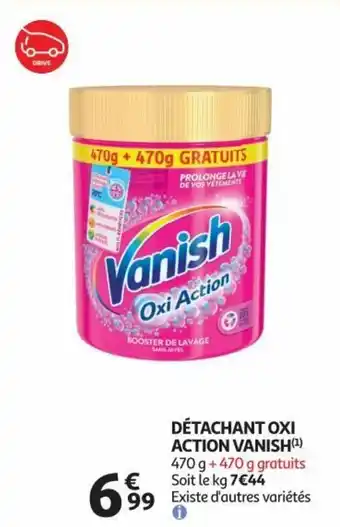 VANISH DÉTACHANT OXI ACTION