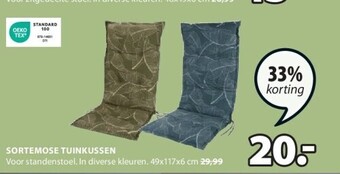 Jysk Sortemose tuinkussen aanbieding