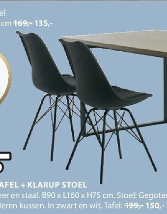 Klarup stoel