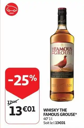 THE FAMOUS GROUSE* WHISKY 40 1L