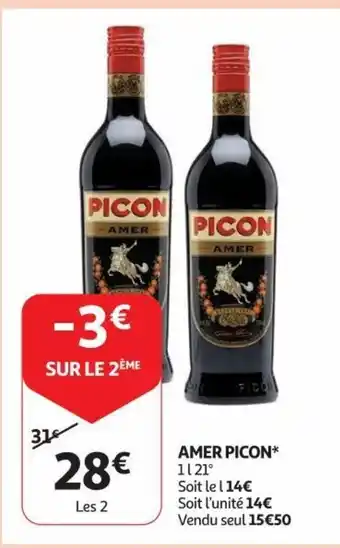 Auchan PICON AMER 1L aanbieding