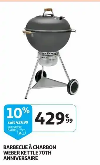 BARBECUE À CHARBON WEBER KETTLE 70TH ANNIVERSAIRE