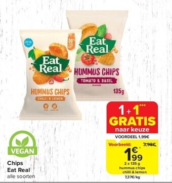 Carrefour Chips eat real aanbieding