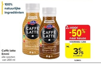 Carrefour Ca è latte emmi aanbieding