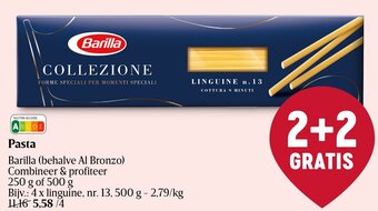 Delhaize Pasta aanbieding