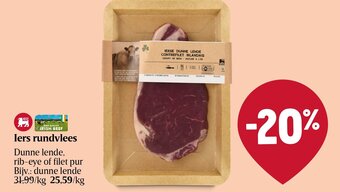 Delhaize Iers rundvlees aanbieding