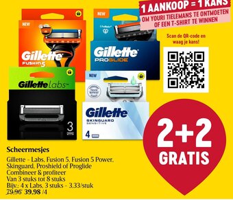 Delhaize Scheermesjes aanbieding