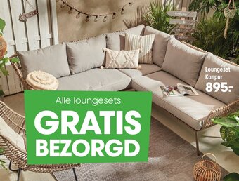 Kwantum Loungeset Kanpur aanbieding
