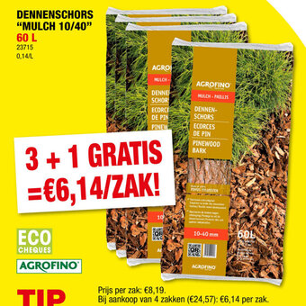 DENNENSCHORS "MULCH 10/40" 60 L