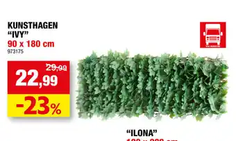 Hubo KUNSTHAGEN "IVY" aanbieding