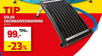 Hubo SOLAR ZWEMBADVERWARMING aanbieding