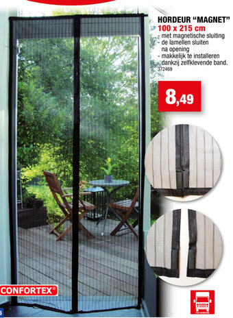 Hubo HORDEUR "MAGNET" aanbieding