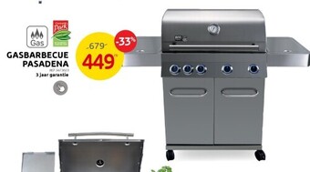 Brico Gasbarbecue pasadena aanbieding
